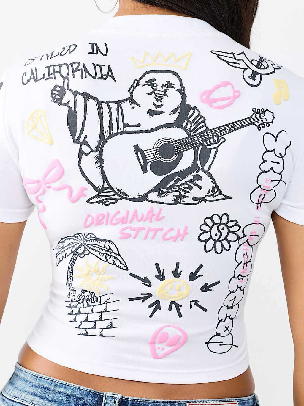 AL014-Graphic Babe Tee