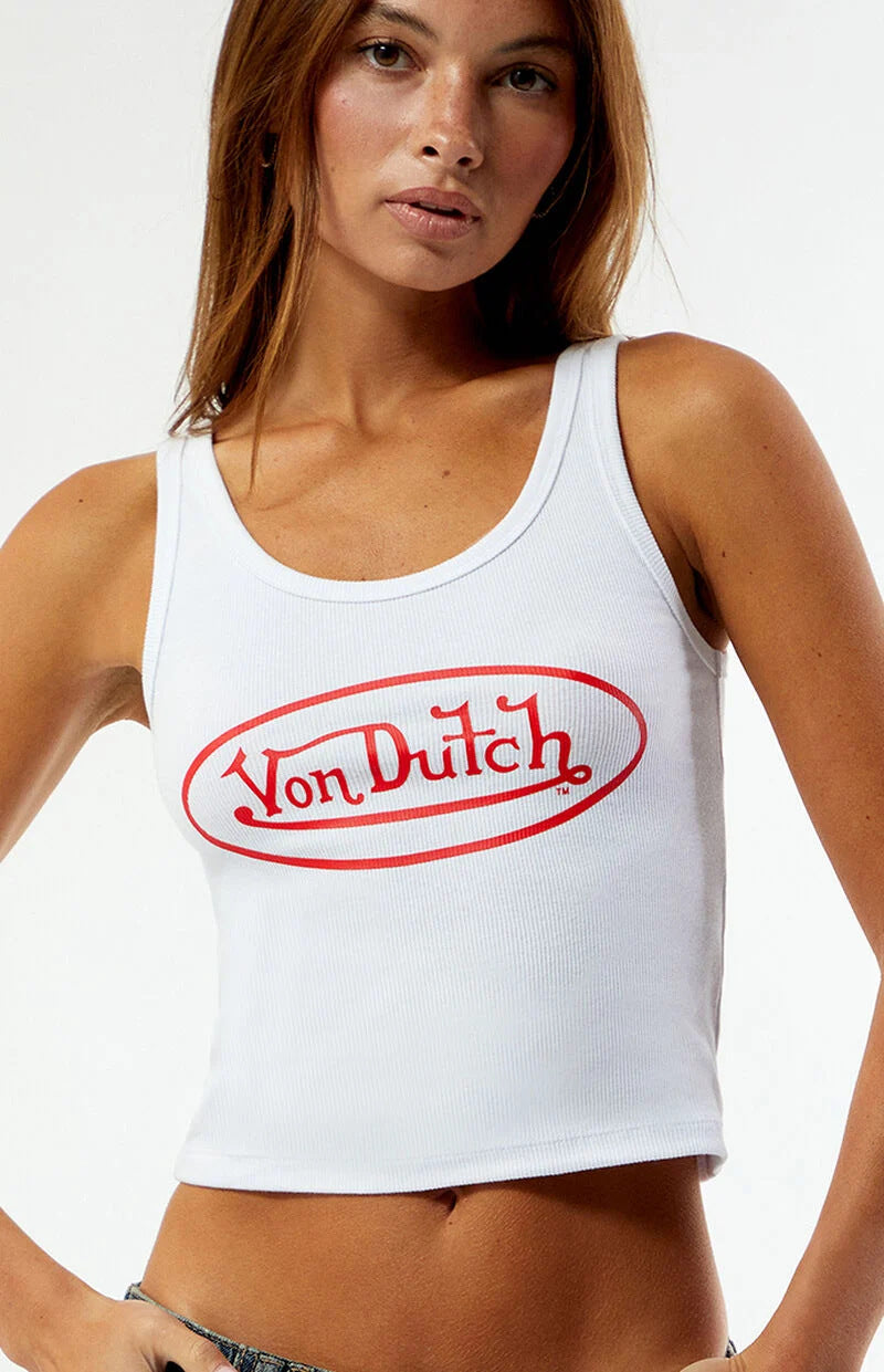 ALGT119-Graphic Print Tank