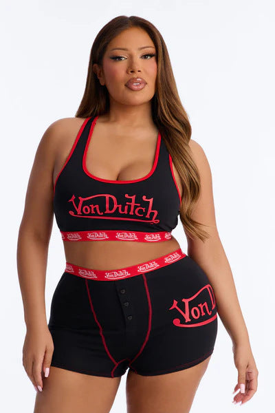 AL006-Shorts Tracksuit Set