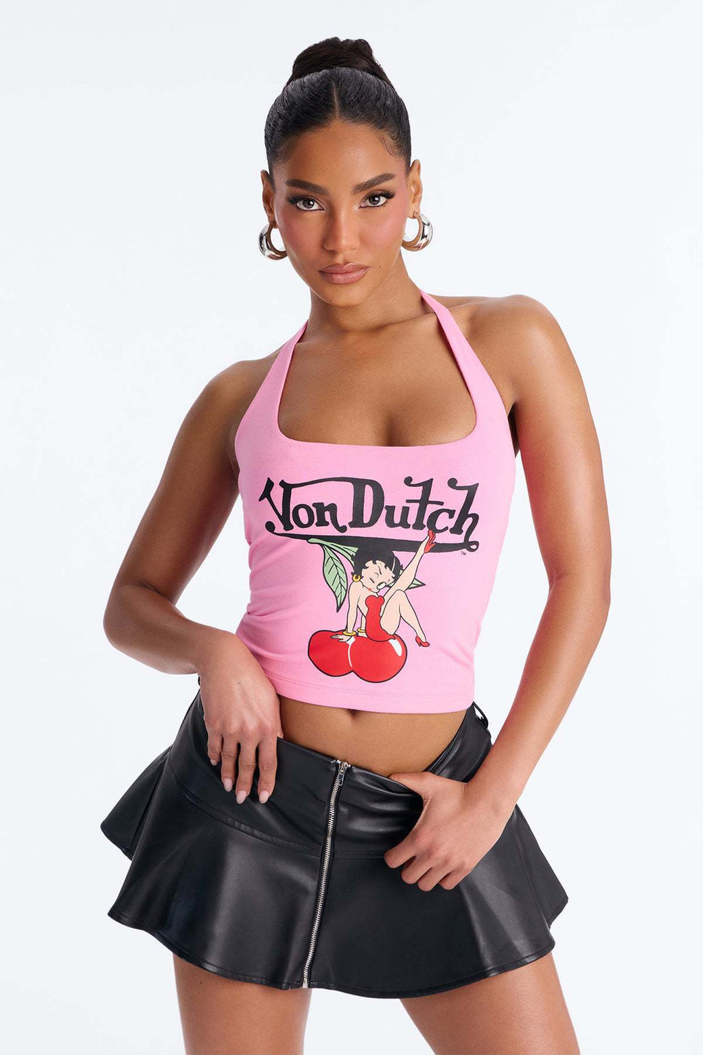 ALGT127-Graphic Print Tank