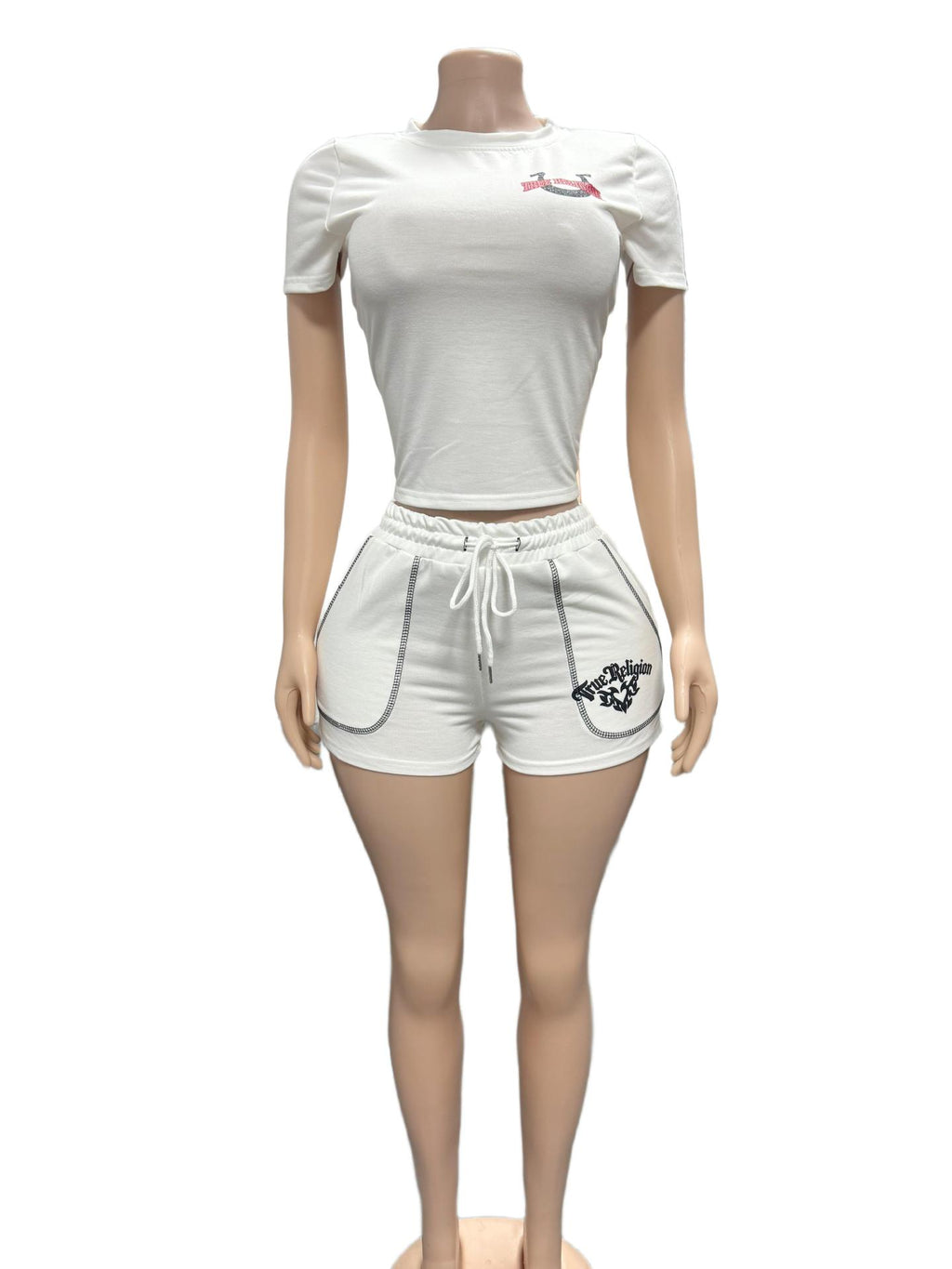 AL005-Shorts Tracksuit Set