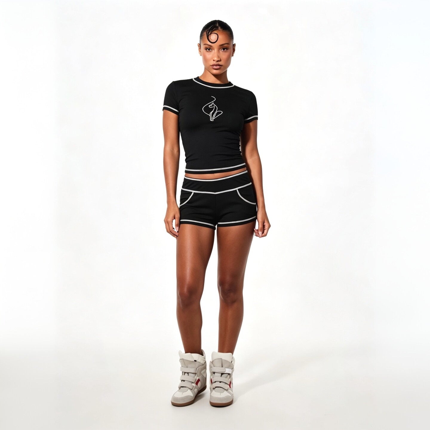 AL031-2 Pieces Tracksuit Set