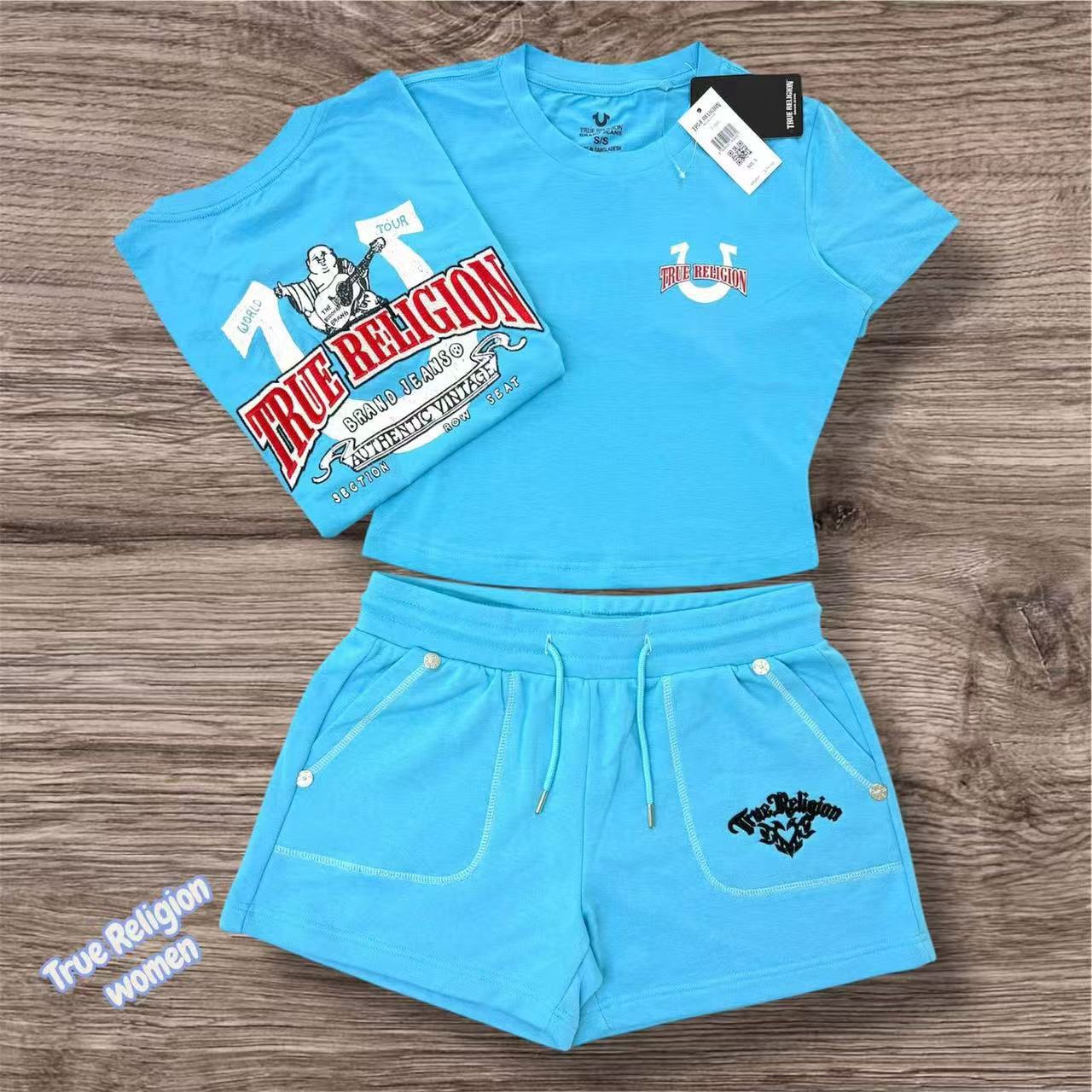 AL005-Shorts Tracksuit Set