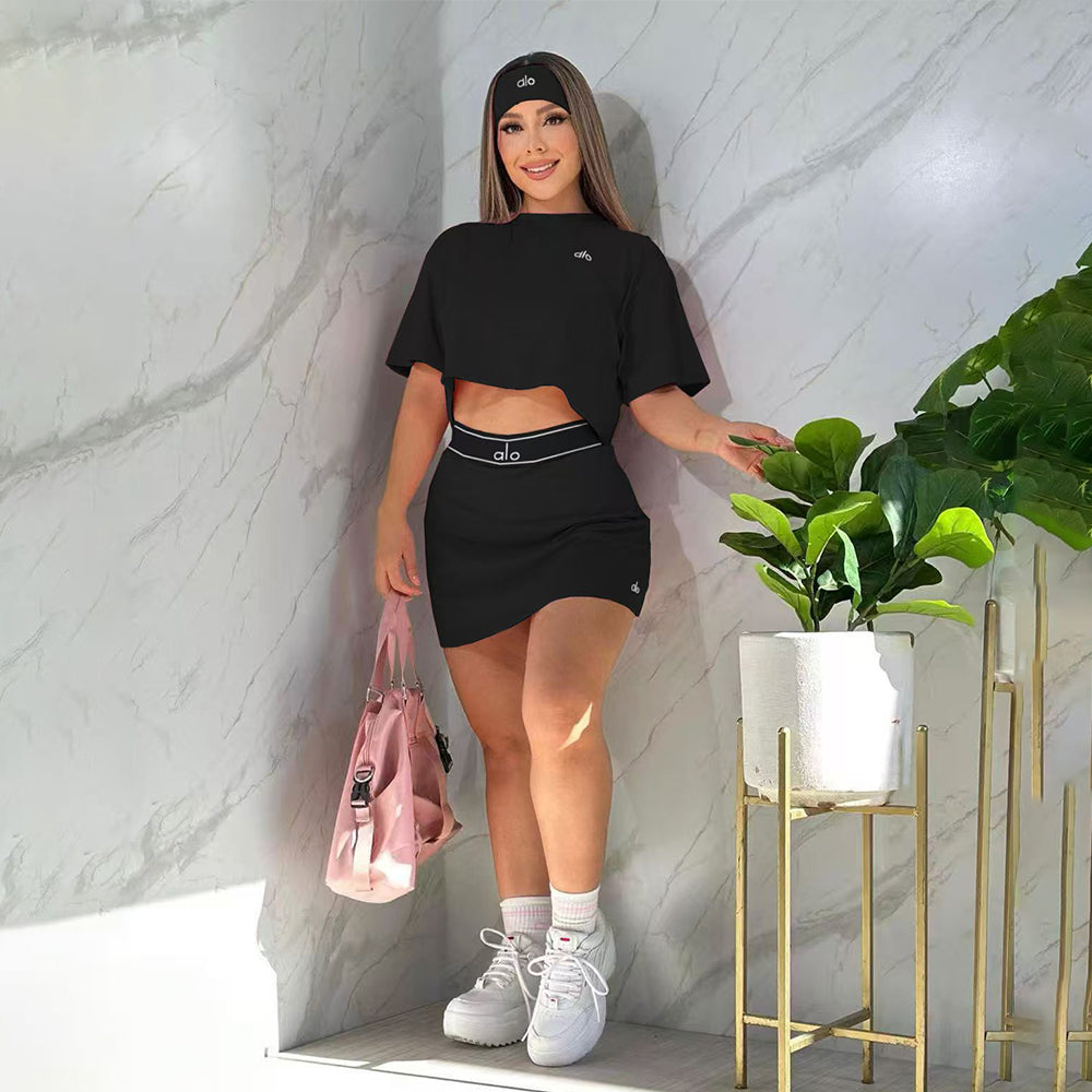 AL012-Shorts Tracksuit Set