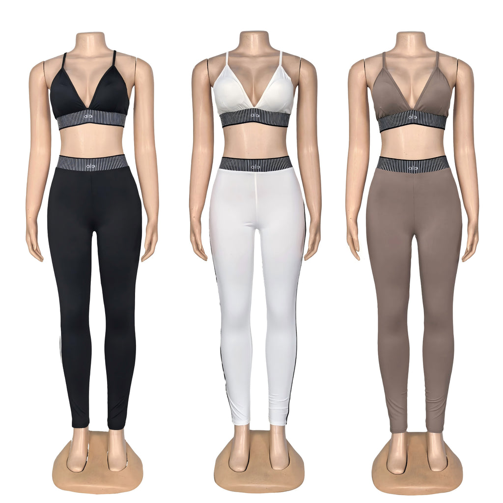 AL038-Leggings Set(With built-in chest pads)
