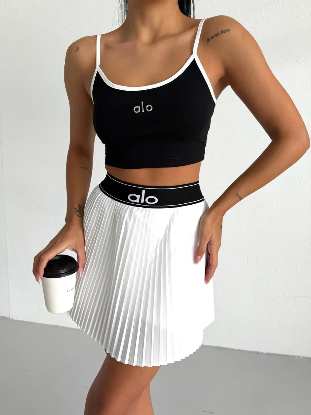 AL035-Mini Skort Set