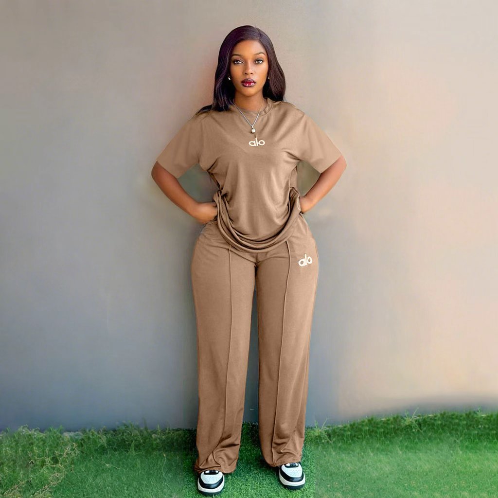 AL002-2 Pieces Pants Set