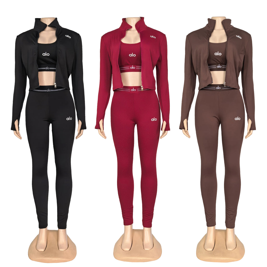 AL036-3 Pieces Set(With built-in chest pads)