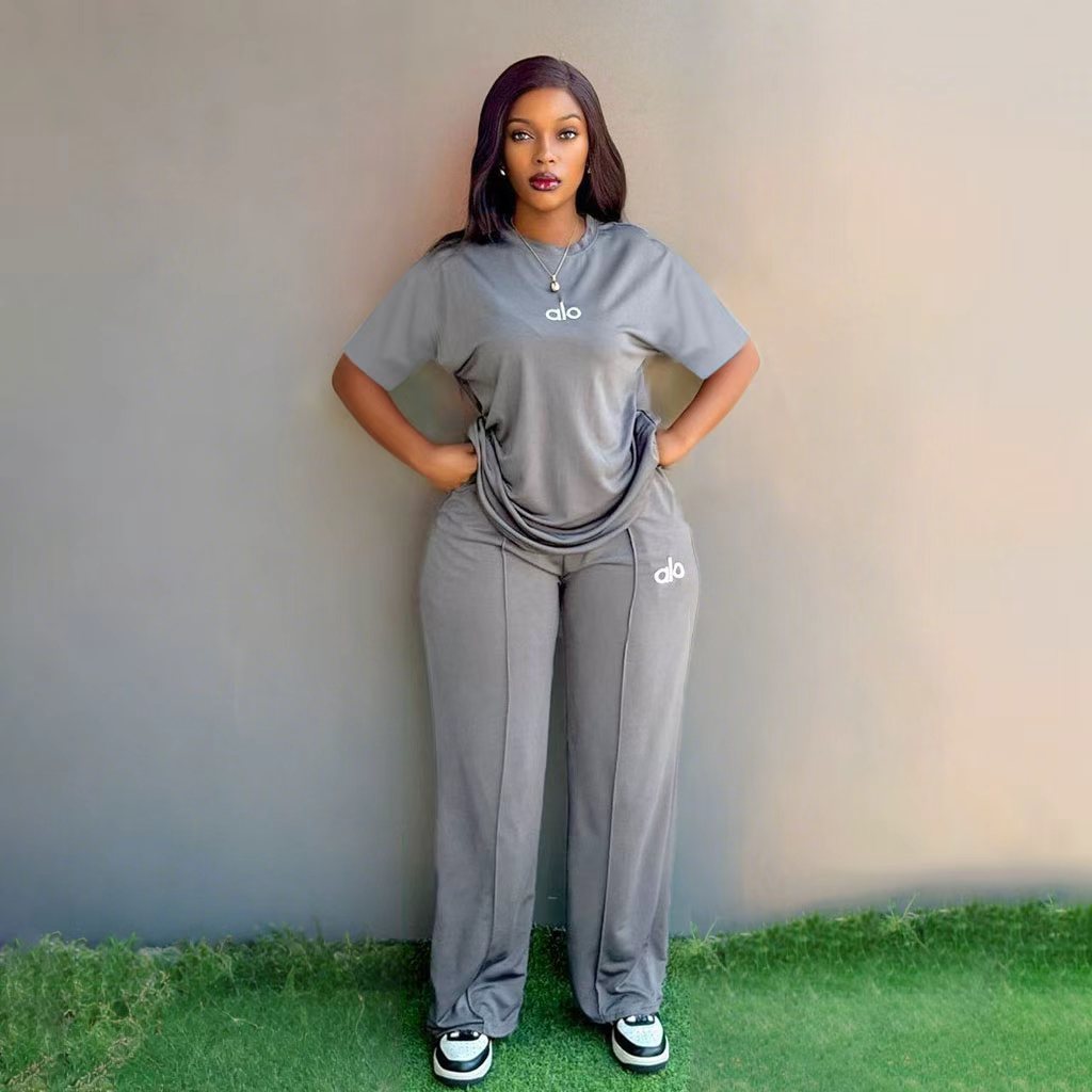 AL002-2 Pieces Pants Set