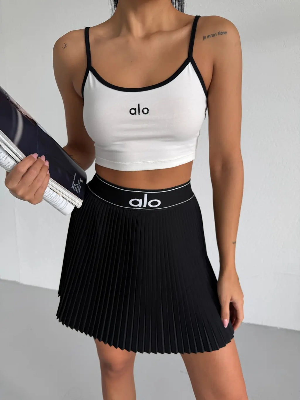 AL035-Mini Skort Set