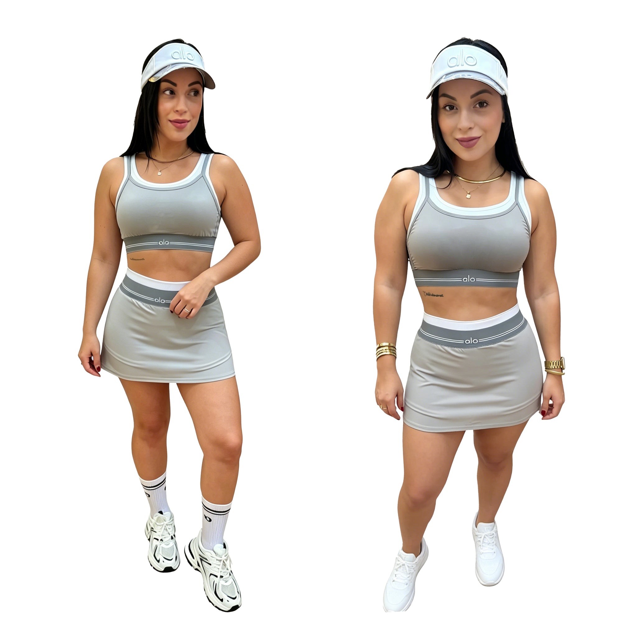 AL037-Mini Skort Set