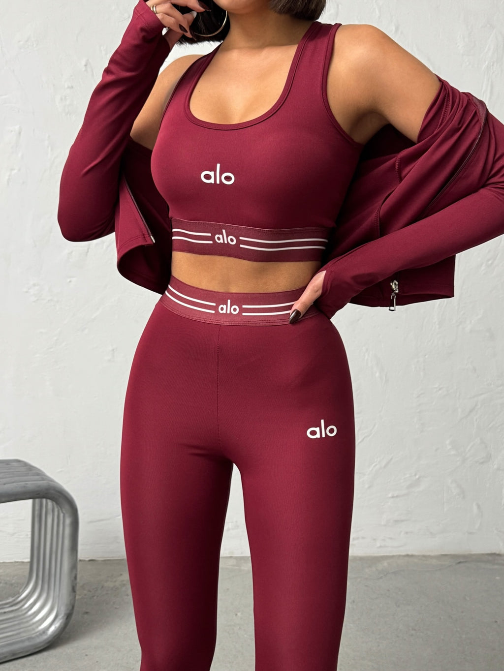 AL036-3 Pieces Set(With built-in chest pads)