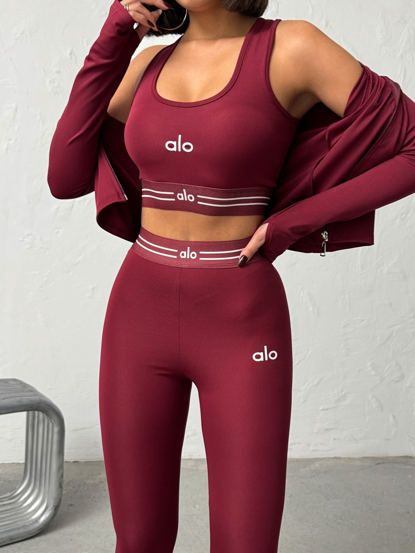 AL036-3 Pieces Set(With built-in chest pads)