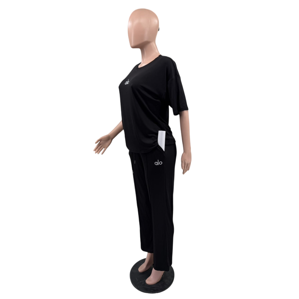 AL002-2 Pieces Pants Set