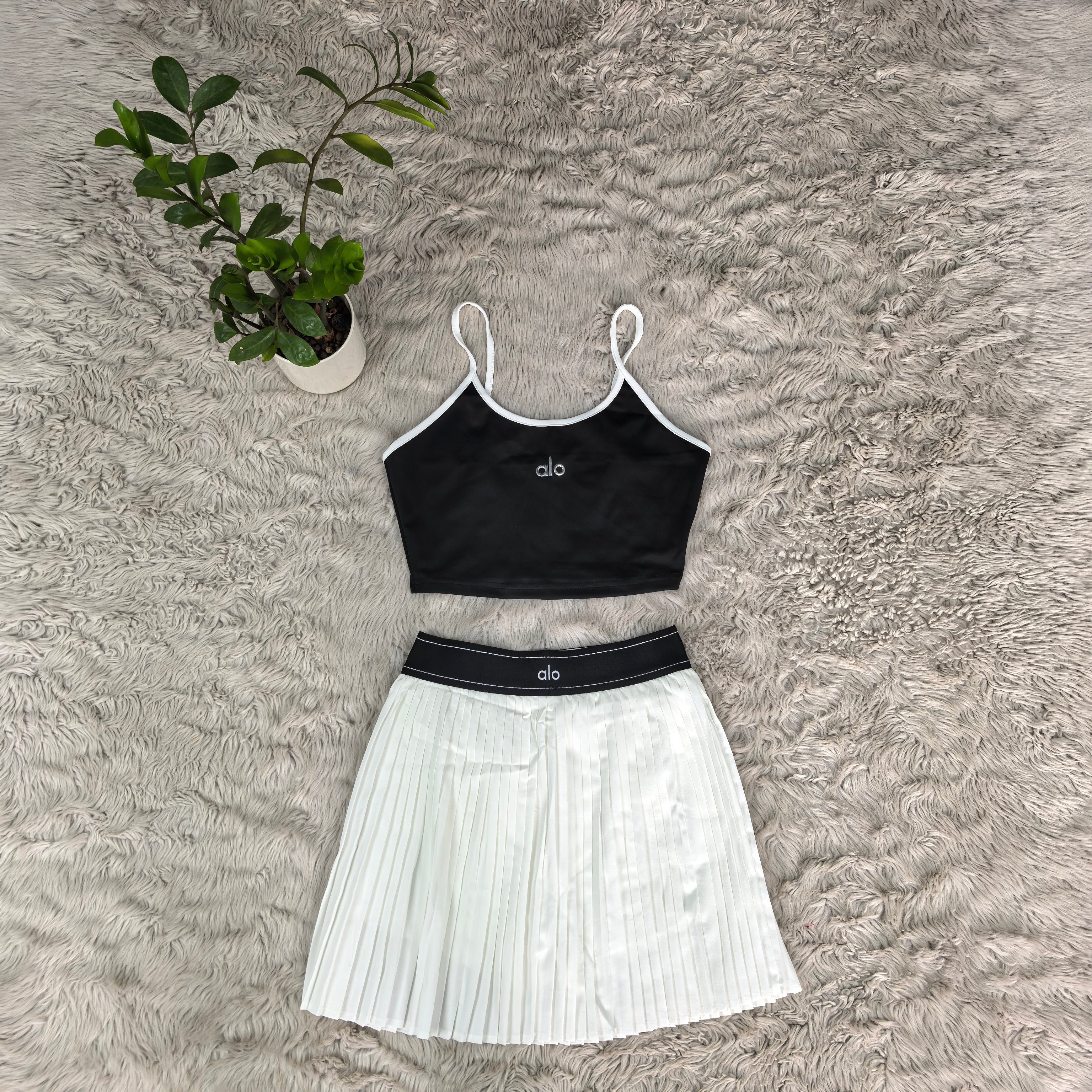 AL035-Mini Skort Set