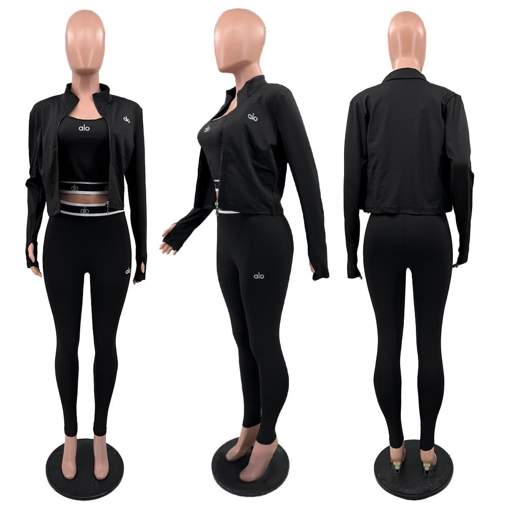 AL003-3 Pieces Pants Set