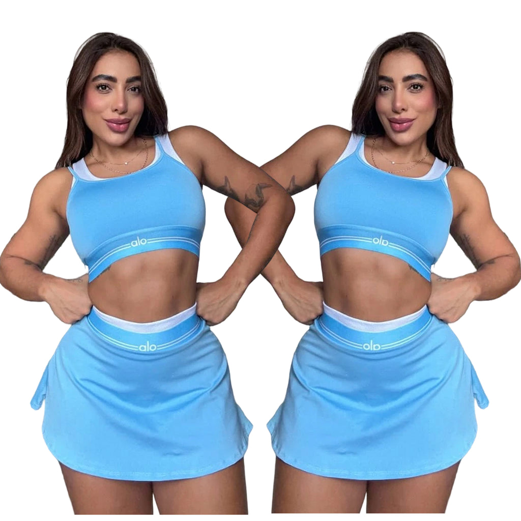 AL037-Mini Skort Set