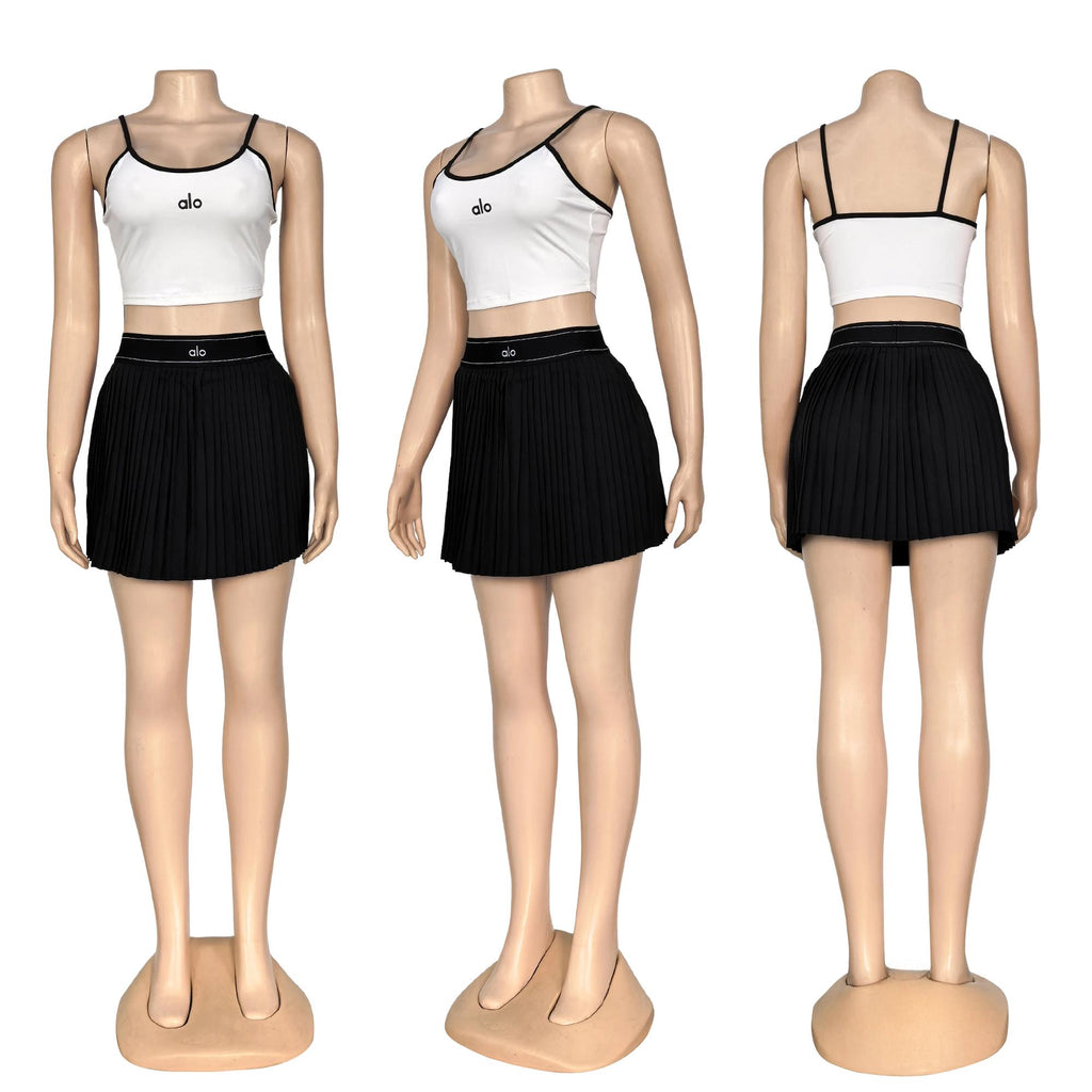 AL035-Mini Skort Set