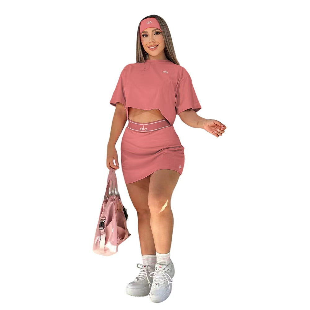 AL012-Shorts Tracksuit Set