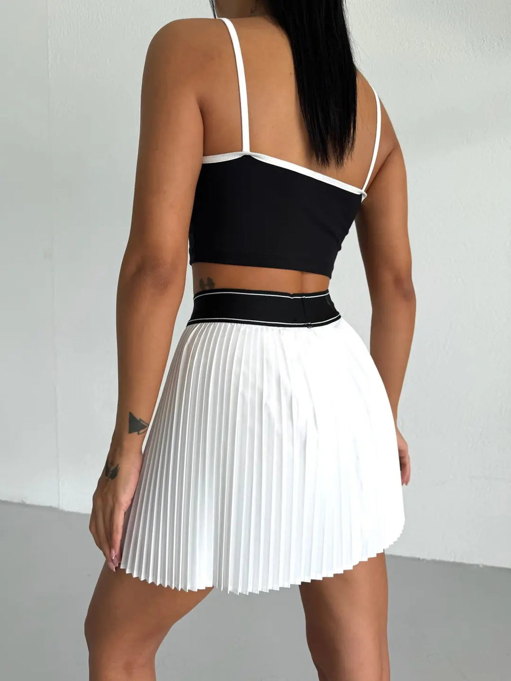 AL035-Mini Skort Set