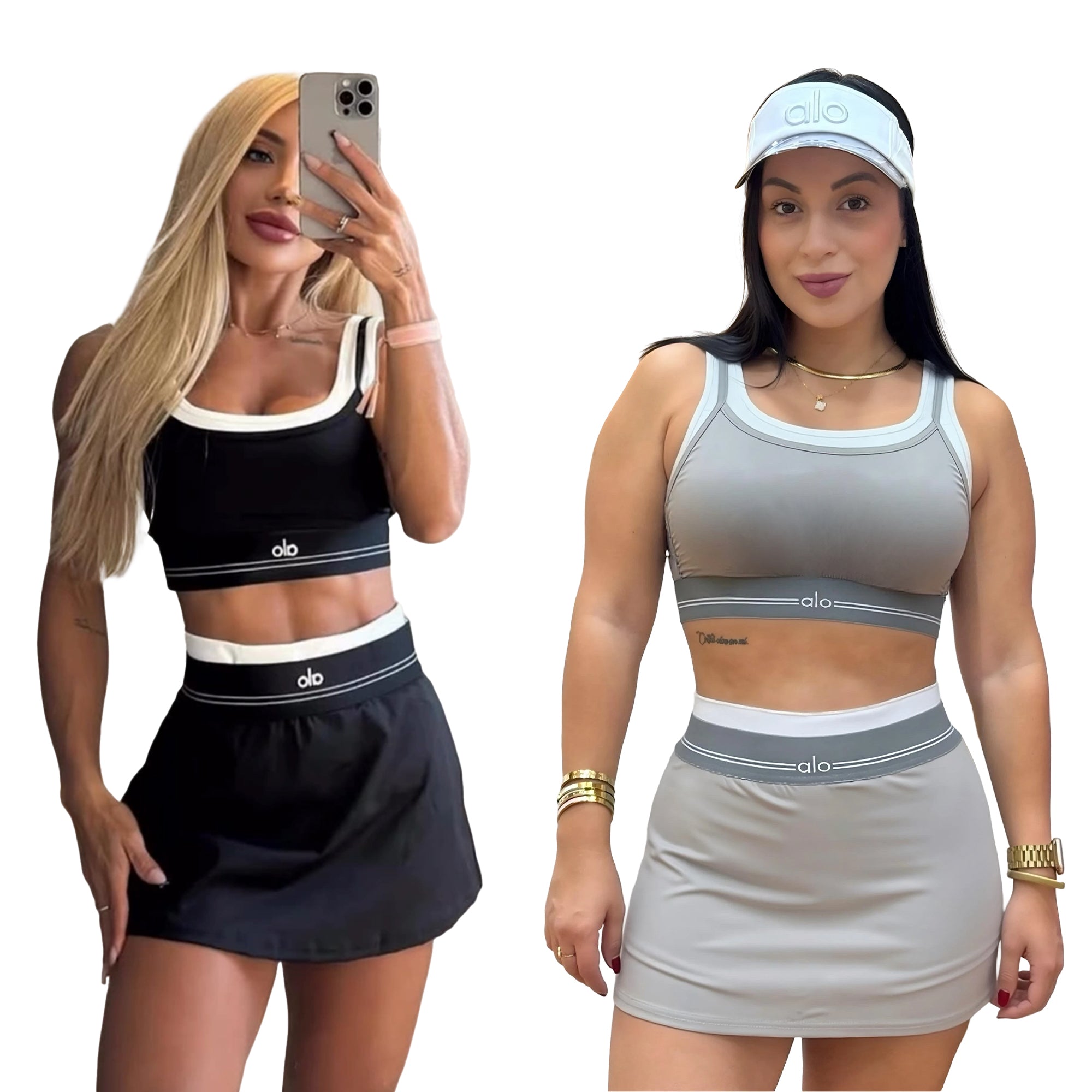 AL037-Mini Skort Set