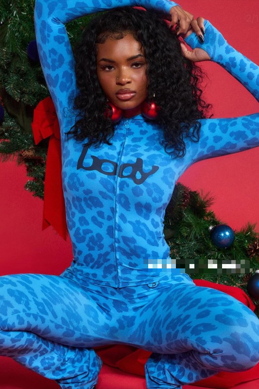 ALGS111-Graphic Tracksuit Set