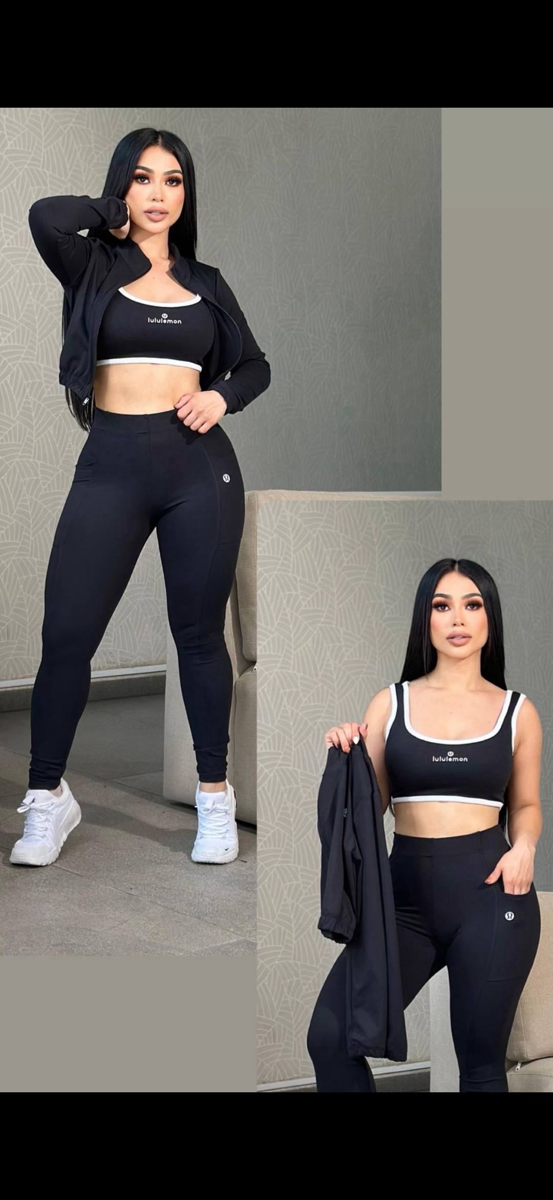 AL022-3 Pieces Tracksuit Set