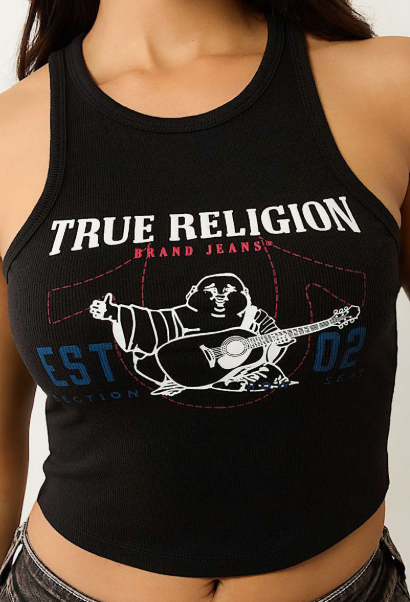 ALDT216-Graphic Printed Tank Top