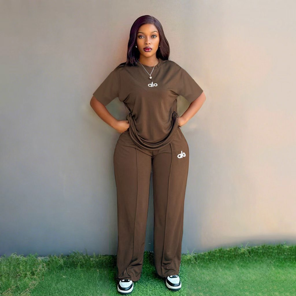 AL002-2 Pieces Pants Set