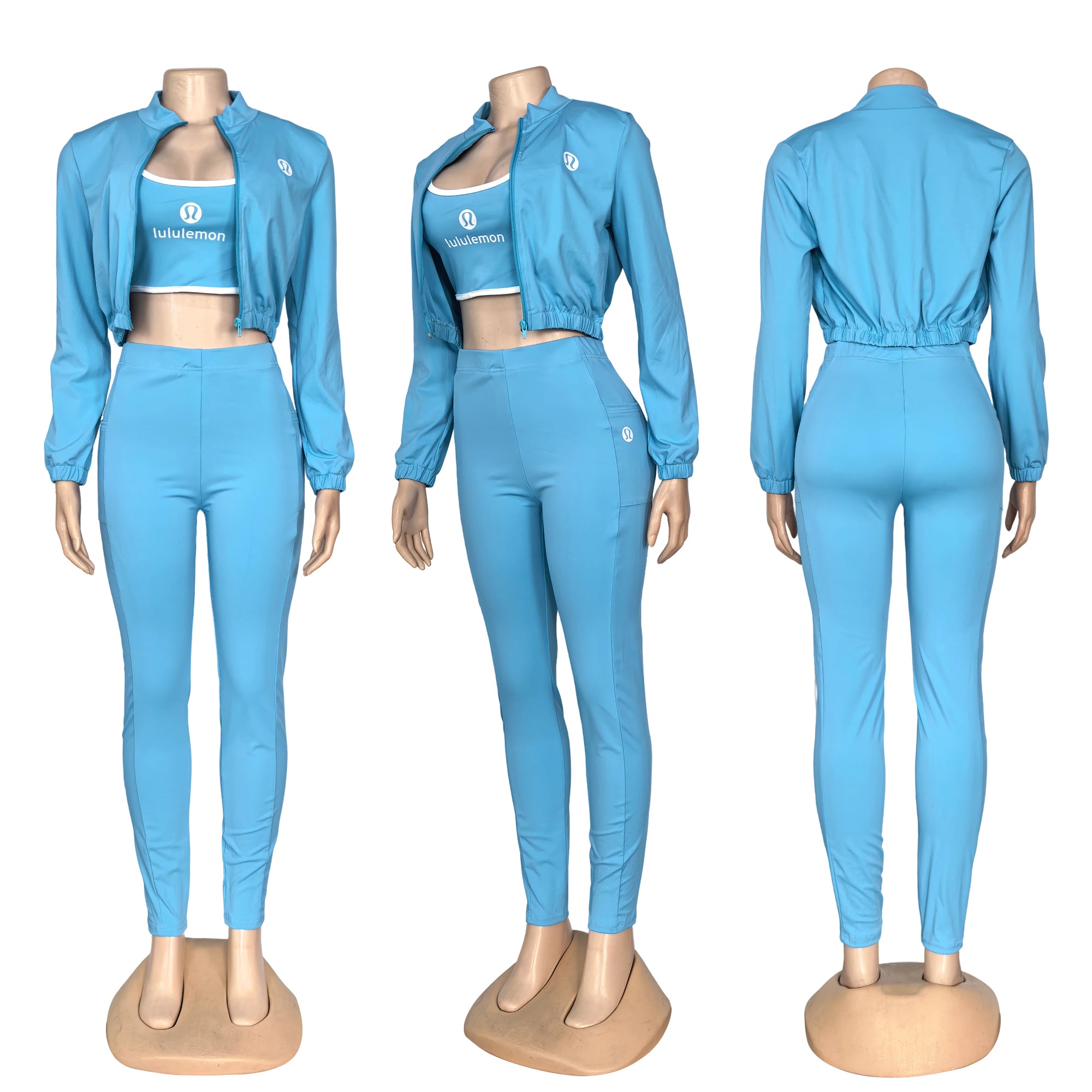 AL022-3 Pieces Tracksuit Set