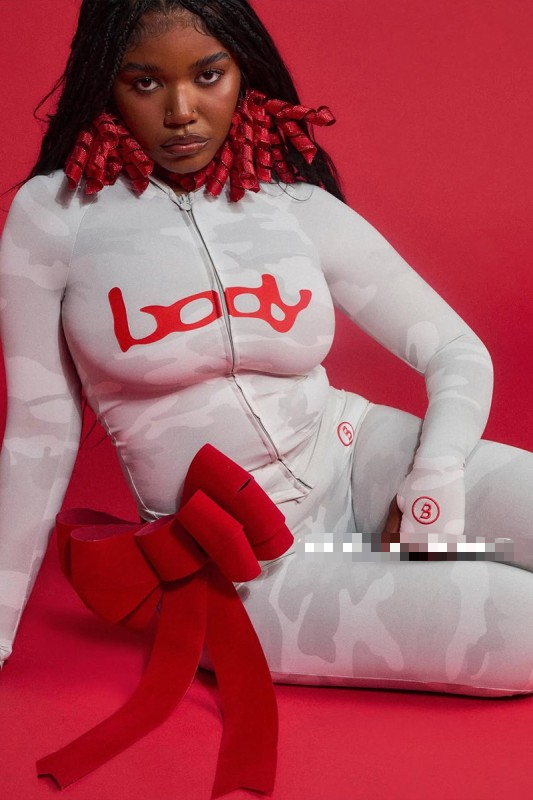 ALGS111-Graphic Tracksuit Set