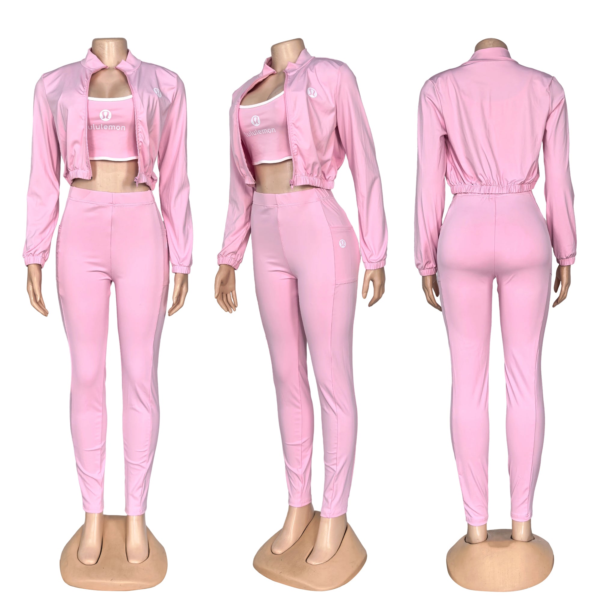 AL022-3 Pieces Tracksuit Set